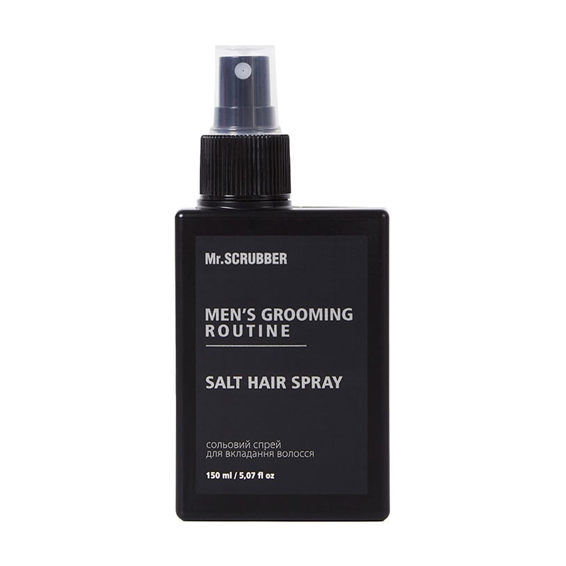 Сольовий спрей для вкладання волосся Mr. Scrubber Men's Grooming Routine, 150 мл
